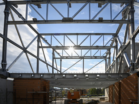 Ogled gradbišča Bazena Krško