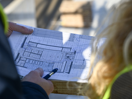 Ogled gradbišča Bazena Krško