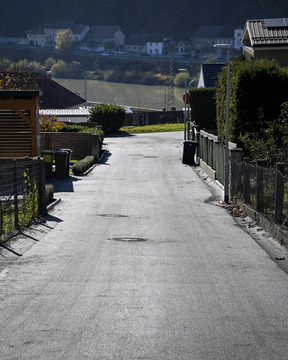 Vrtna ulica v Krškem 