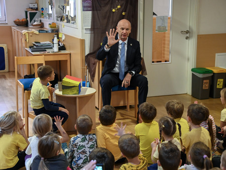 Tradicionalni slovenski zajtrk v Vrtcu Pravljica