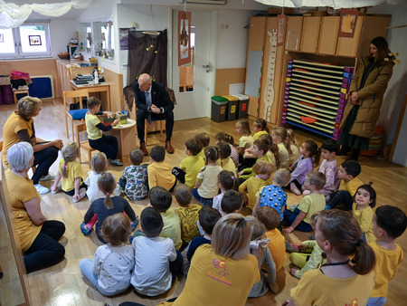 Tradicionalni slovenski zajtrk v Vrtcu Pravljica