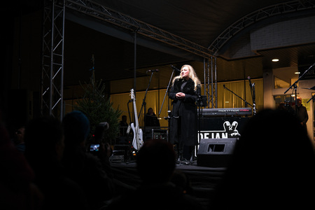 Prižig prazničnih luči v Krškem 