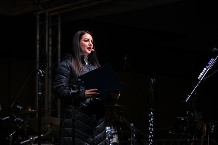 Prižig prazničnih luči v Krškem 