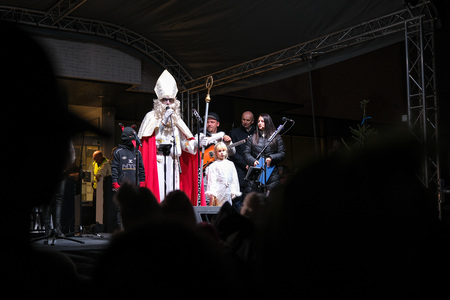 Prižig prazničnih luči v Krškem 