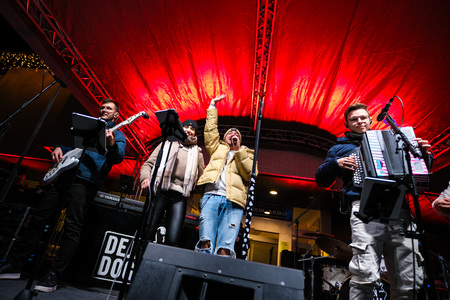 Prižig prazničnih luči v Krškem 