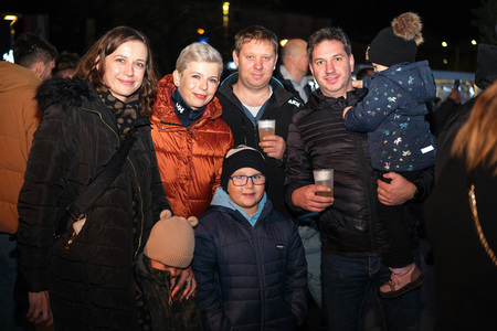 Prižig prazničnih luči v Krškem 