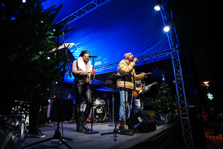 Prižig prazničnih luči v Krškem 