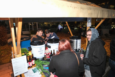 Prižig prazničnih luči v Krškem 