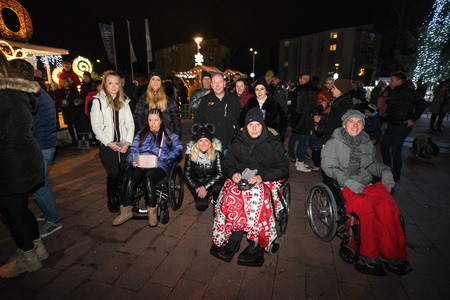 Prižig prazničnih luči v Krškem 