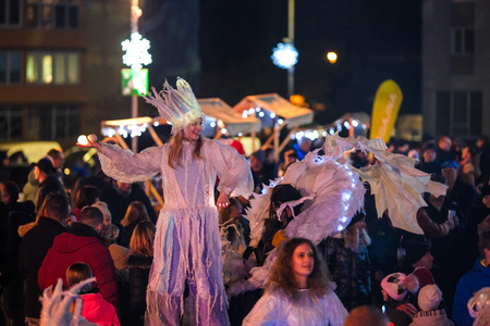 Prižig prazničnih luči v Krškem 