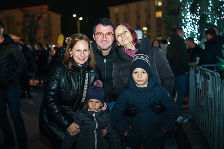 Prižig prazničnih luči v Krškem 