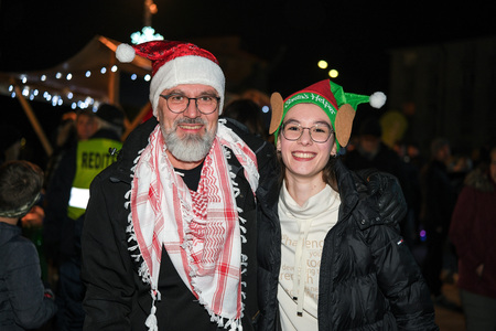 Prižig prazničnih luči v Krškem 