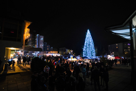 Prižig prazničnih luči v Krškem 