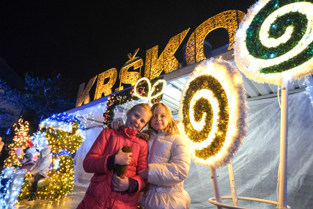 Prižig prazničnih luči v Krškem 