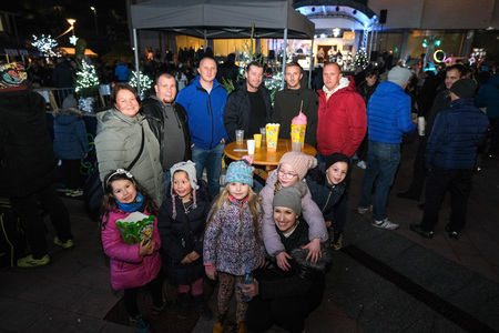 Prižig prazničnih luči v Krškem 