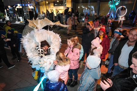 Prižig prazničnih luči v Krškem 