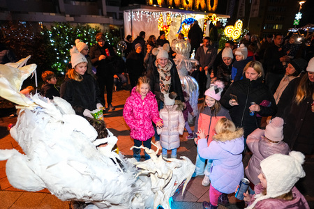 Prižig prazničnih luči v Krškem 