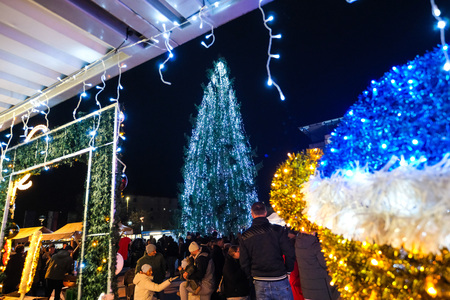 Praznično okrašeno Krško