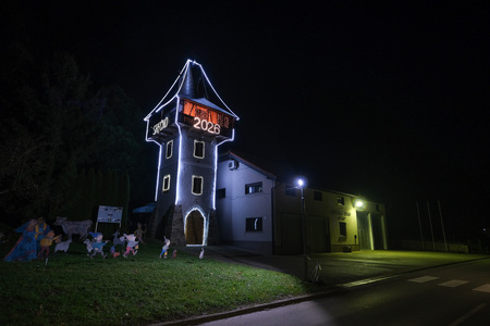 Praznično okrašeno Krško