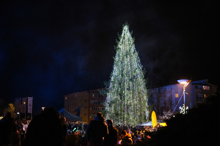Praznično okrašeno Krško