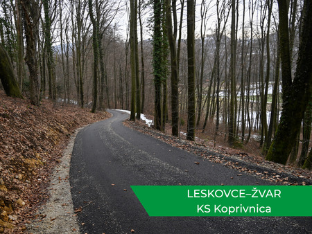 Obnovljeni cestni odseki - 1. del