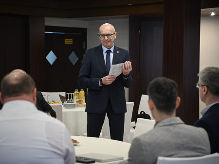 Srečanje župana Janeza Kerina z gospodarstveniki