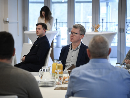 Srečanje župana Janeza Kerina z gospodarstveniki