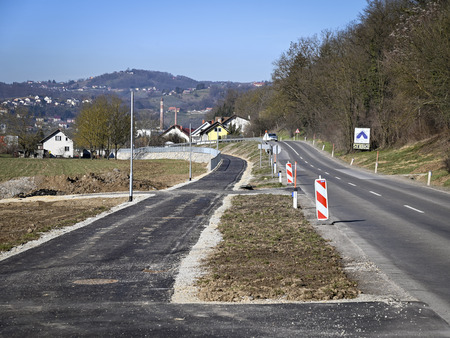 Pločniki & kolesarska povezava Krško-Stari Grad