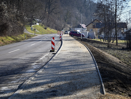 Pločniki & kolesarska povezava Krško-Stari Grad