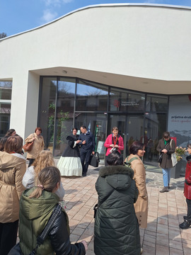 Združenje zgodovinskih mest Slovenije na obisku v Krškem