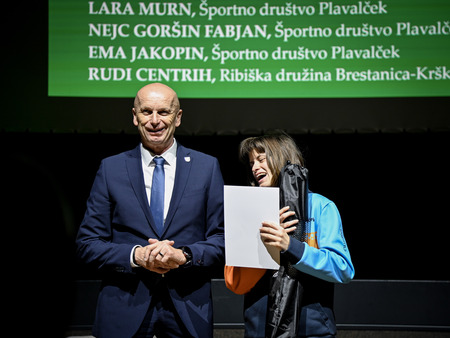 Sprejem najuspešnejših športnikov leta 2025