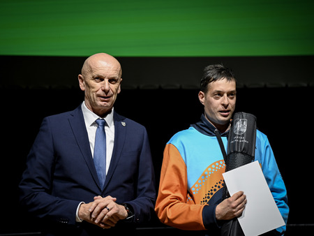Sprejem najuspešnejših športnikov leta 2025