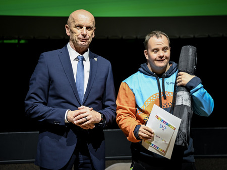 Sprejem najuspešnejših športnikov leta 2025