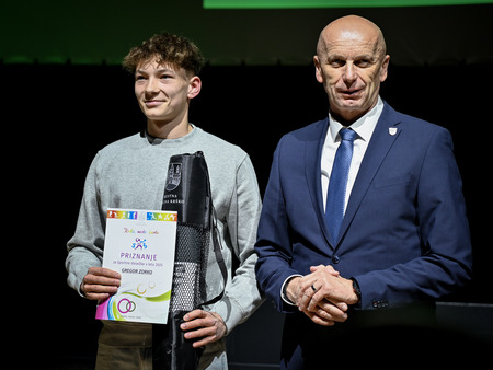 Sprejem najuspešnejših športnikov leta 2025