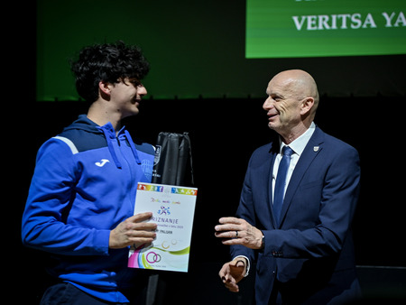 Sprejem najuspešnejših športnikov leta 2025