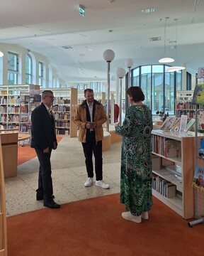 Obisk novega župana Obrigheima v Krškem