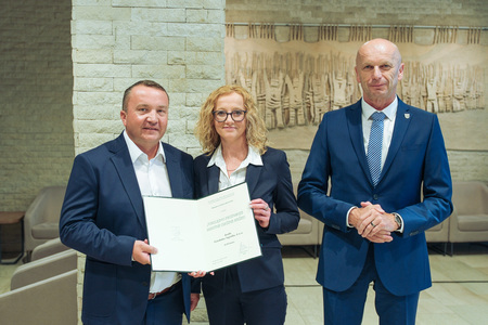 Podelitev priznanj jubilantom