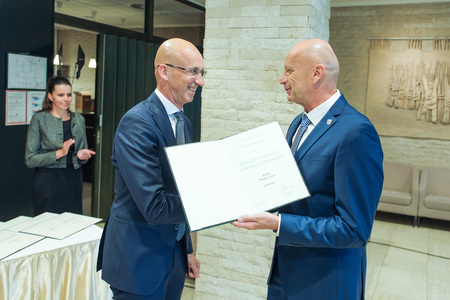 Podelitev priznanj jubilantom