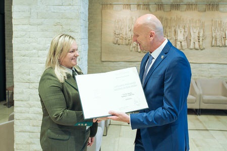 Podelitev priznanj jubilantom