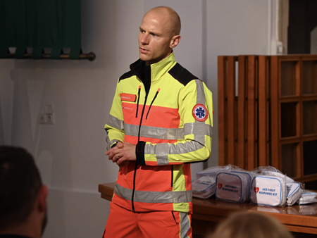 Sprejem prvih posredovalcev