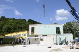 Gradnja vrtca, september 2017